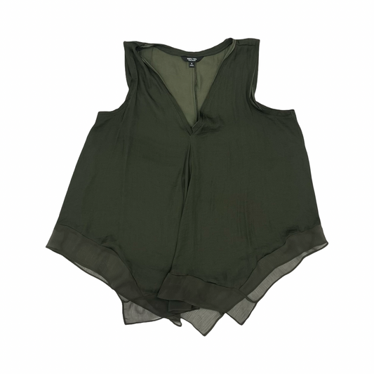 Blouse Sleeveless By Simply Vera In Green, Size:Xl