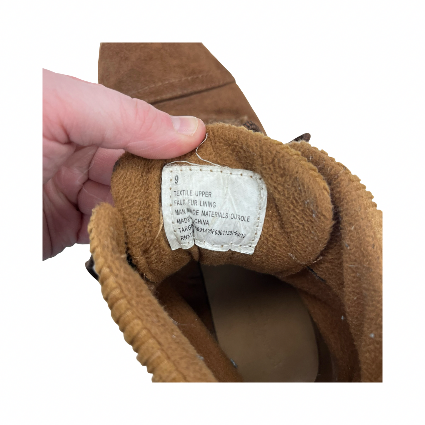 Boots Knee Heels By Universal Thread In Brown, Size:9