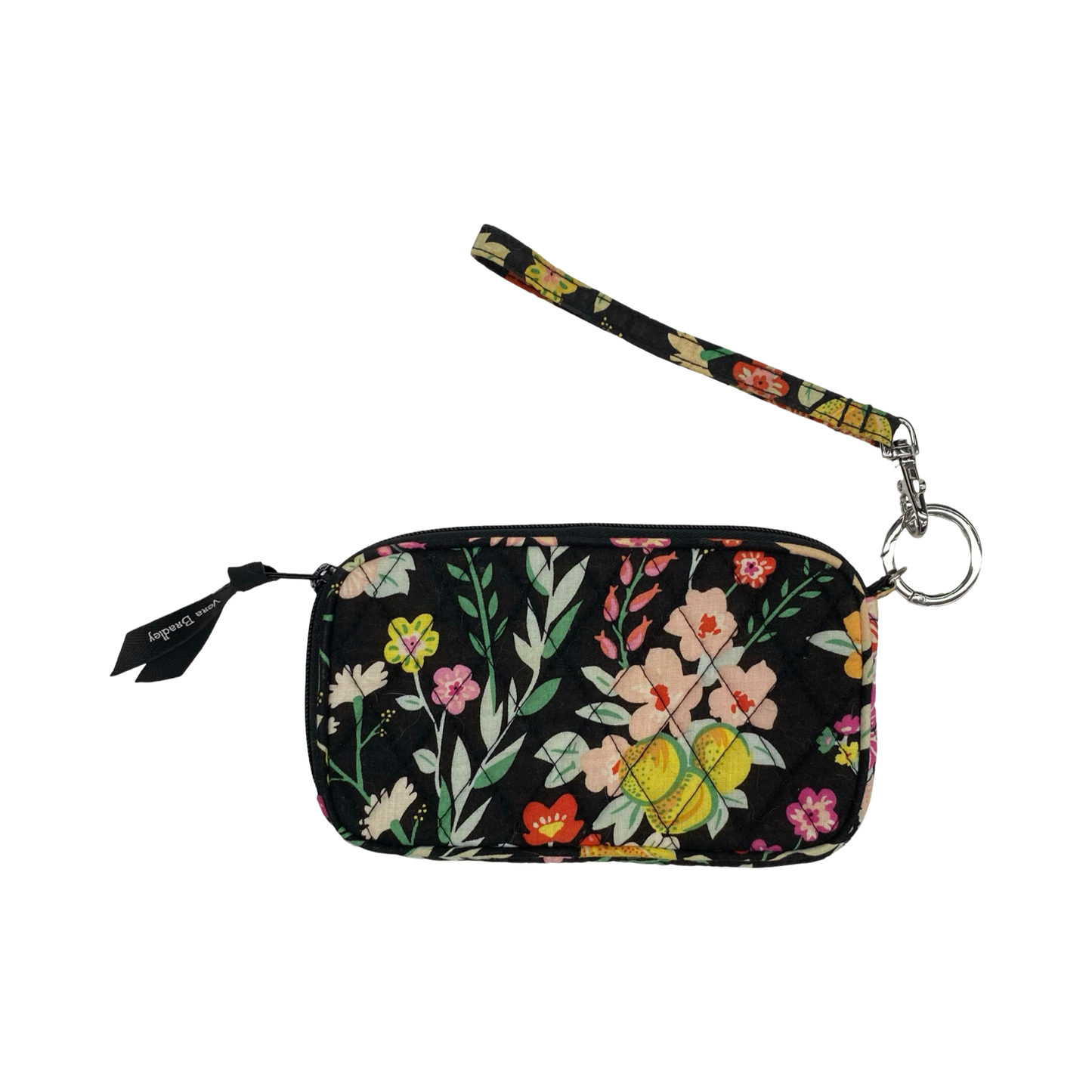 Makeup Bag By Vera Bradley In Black, Size:Medium