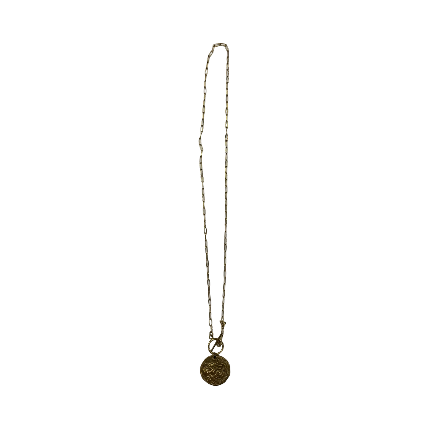 Necklace Pendant By Clothes Mentor In Gold