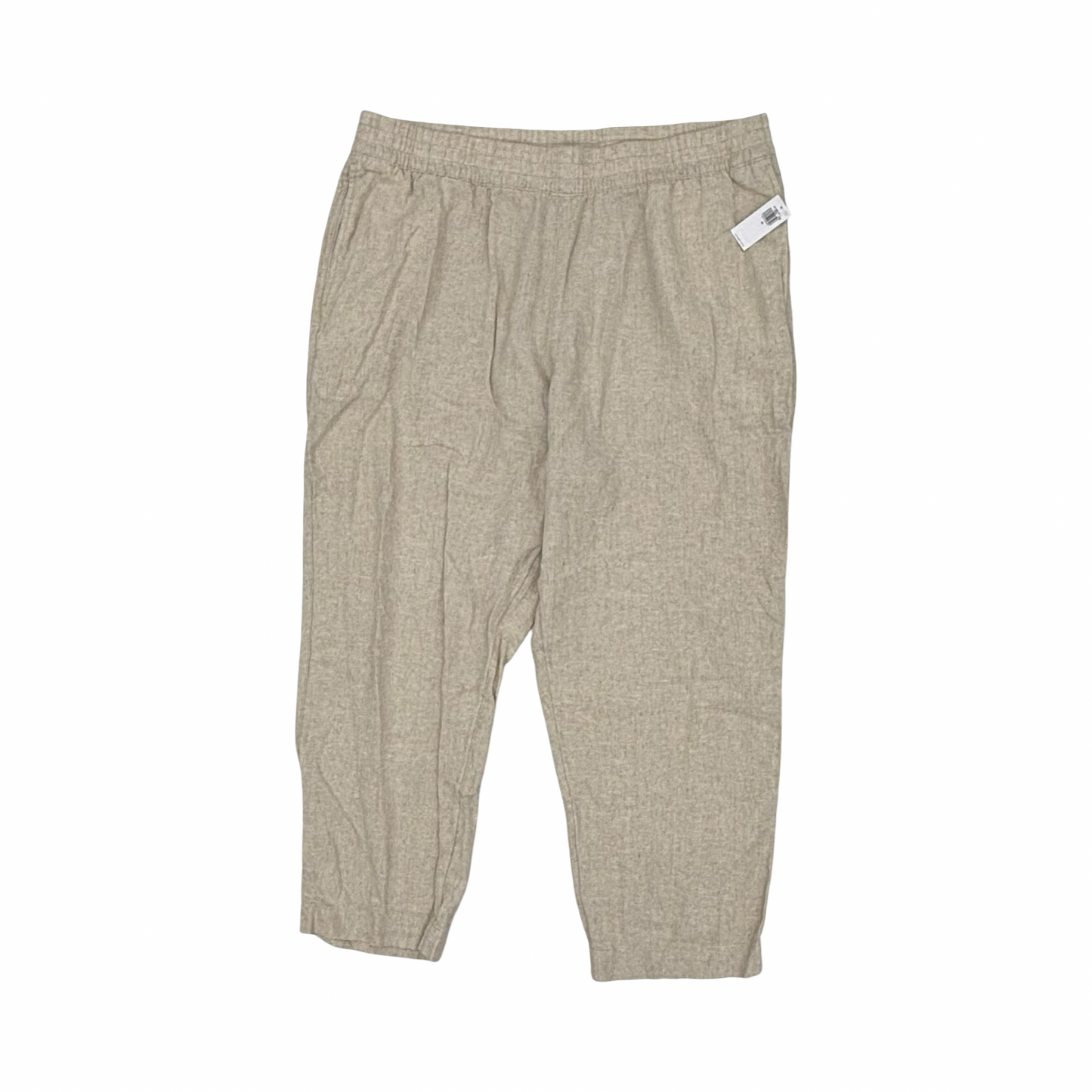 Pants Wide Leg By Old Navy In Tan, Size:Xl