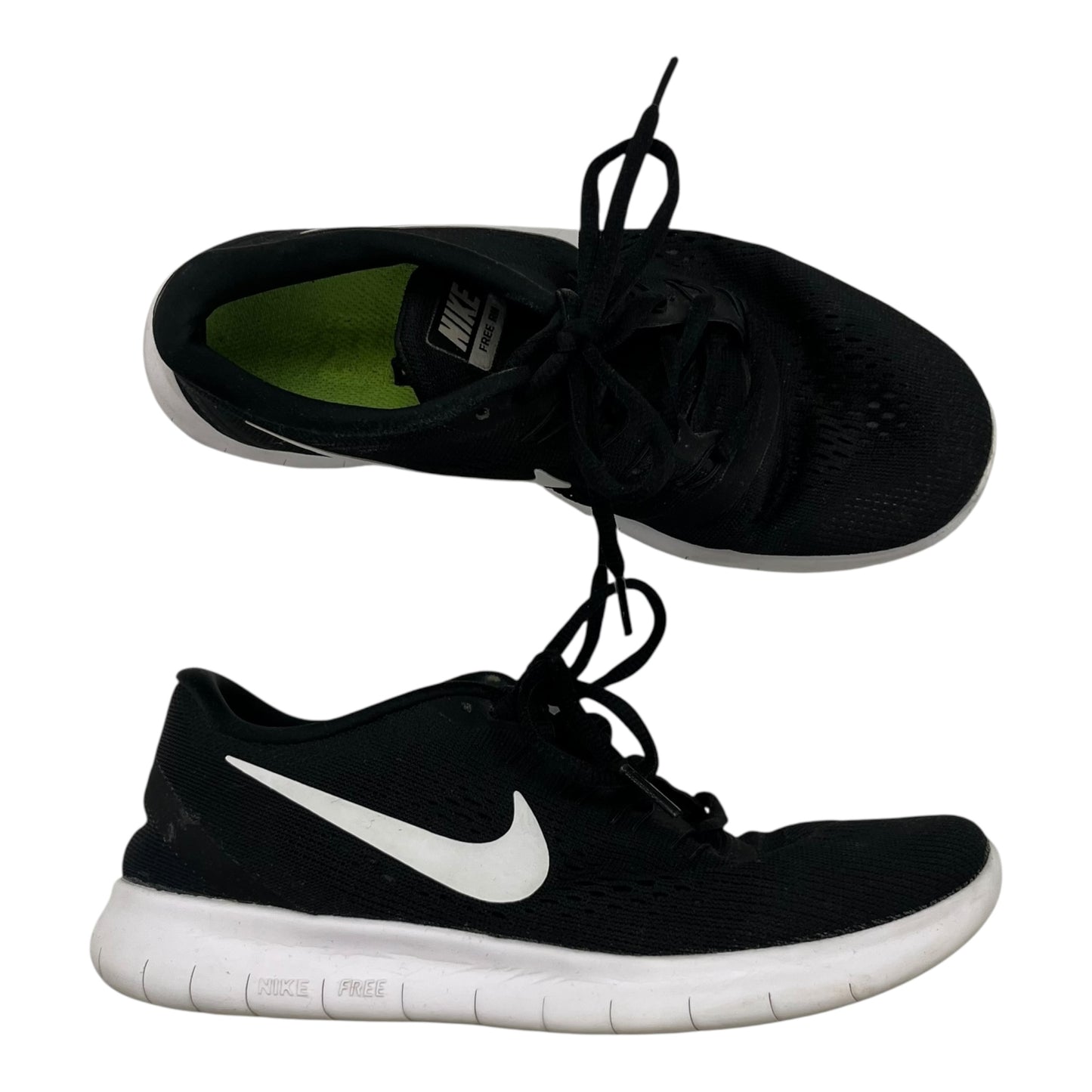 Shoes Athletic By Nike In Black, Size:7