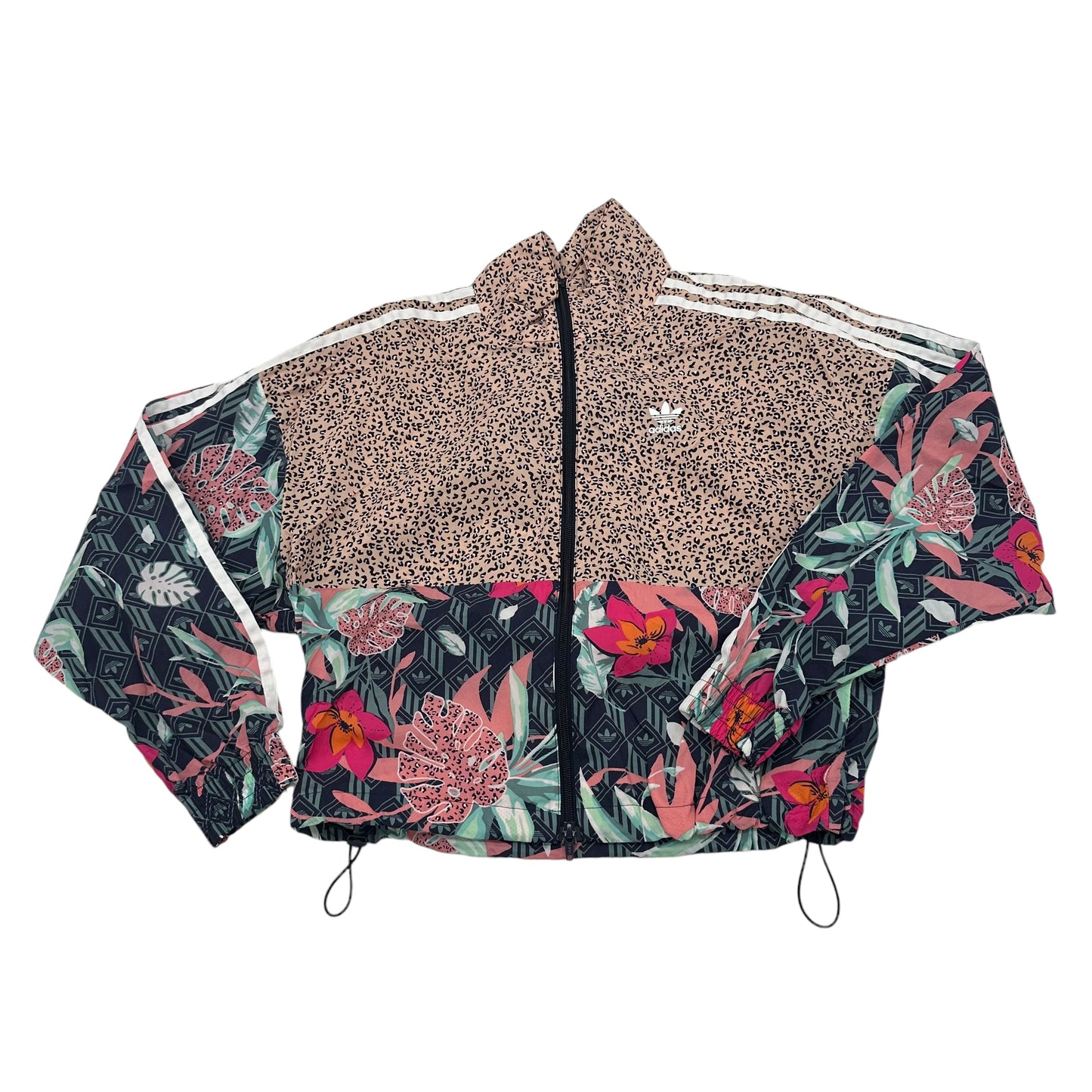 Jacket Windbreaker By Adidas In Multi, Size:S