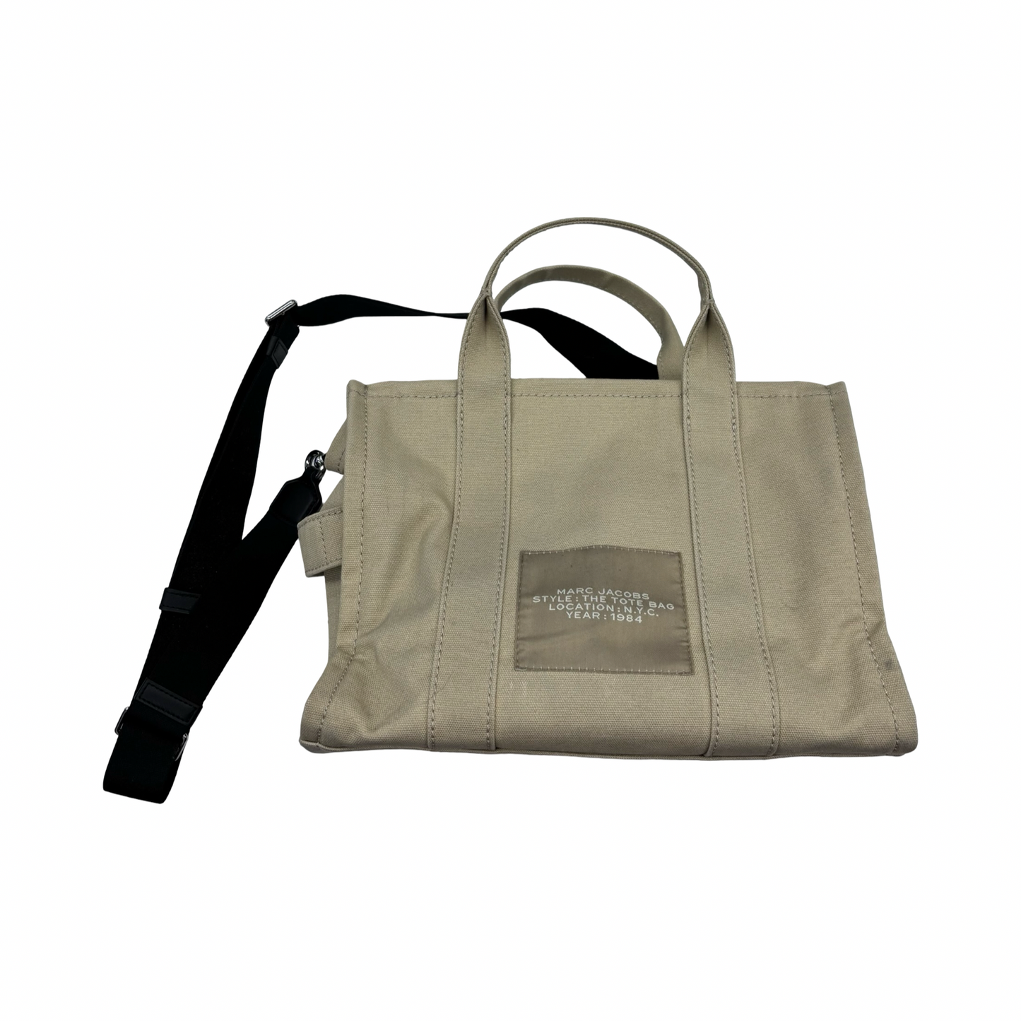 Tote Luxury Designer By Marc Jacobs In Tan, Size:Large