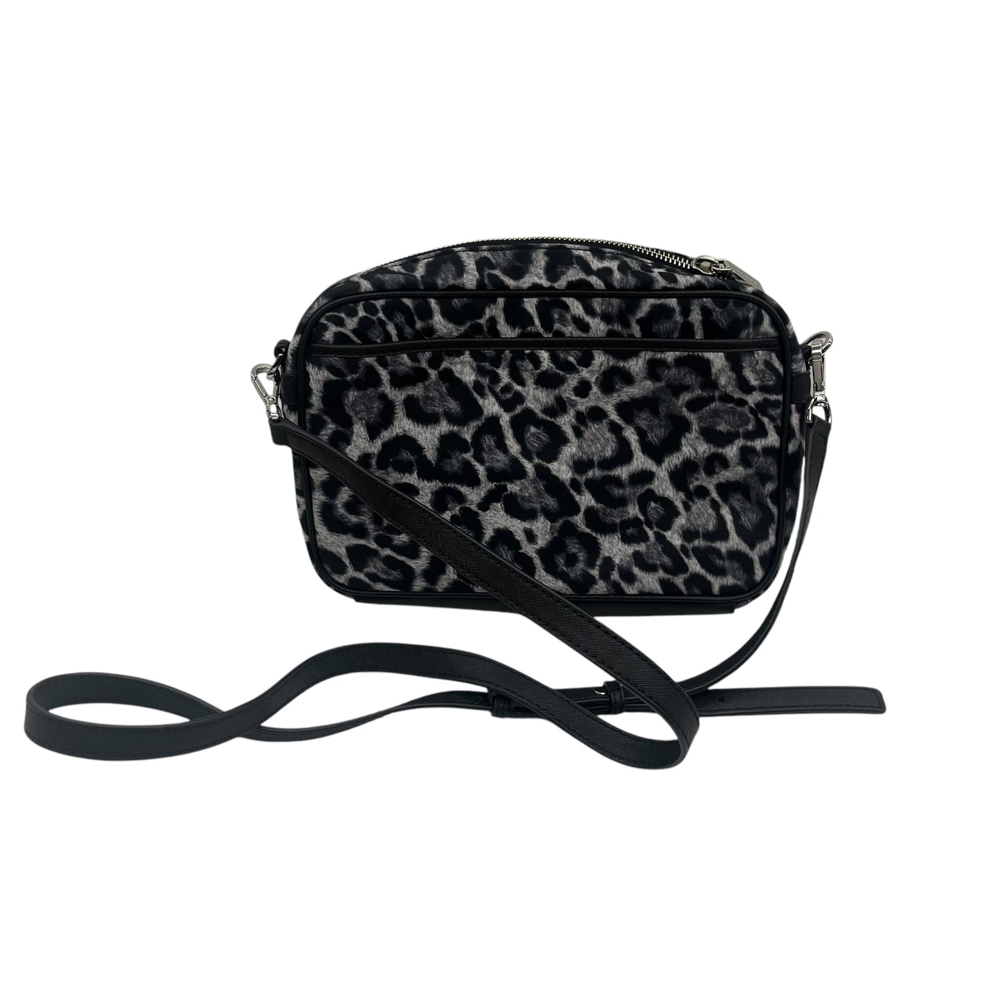 Crossbody Designer By Michael Kors In Leopard Print, Size:Medium