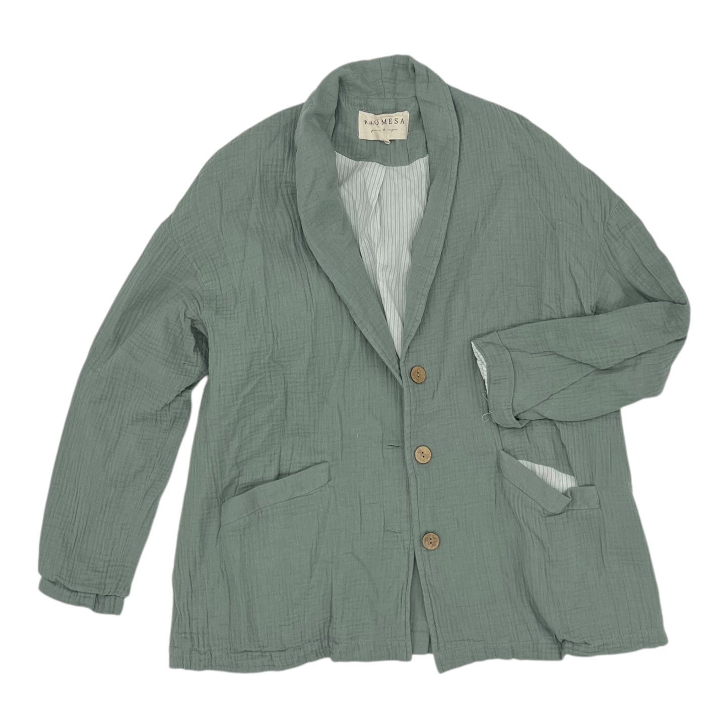 Blazer By Promesa In Green, Size:M