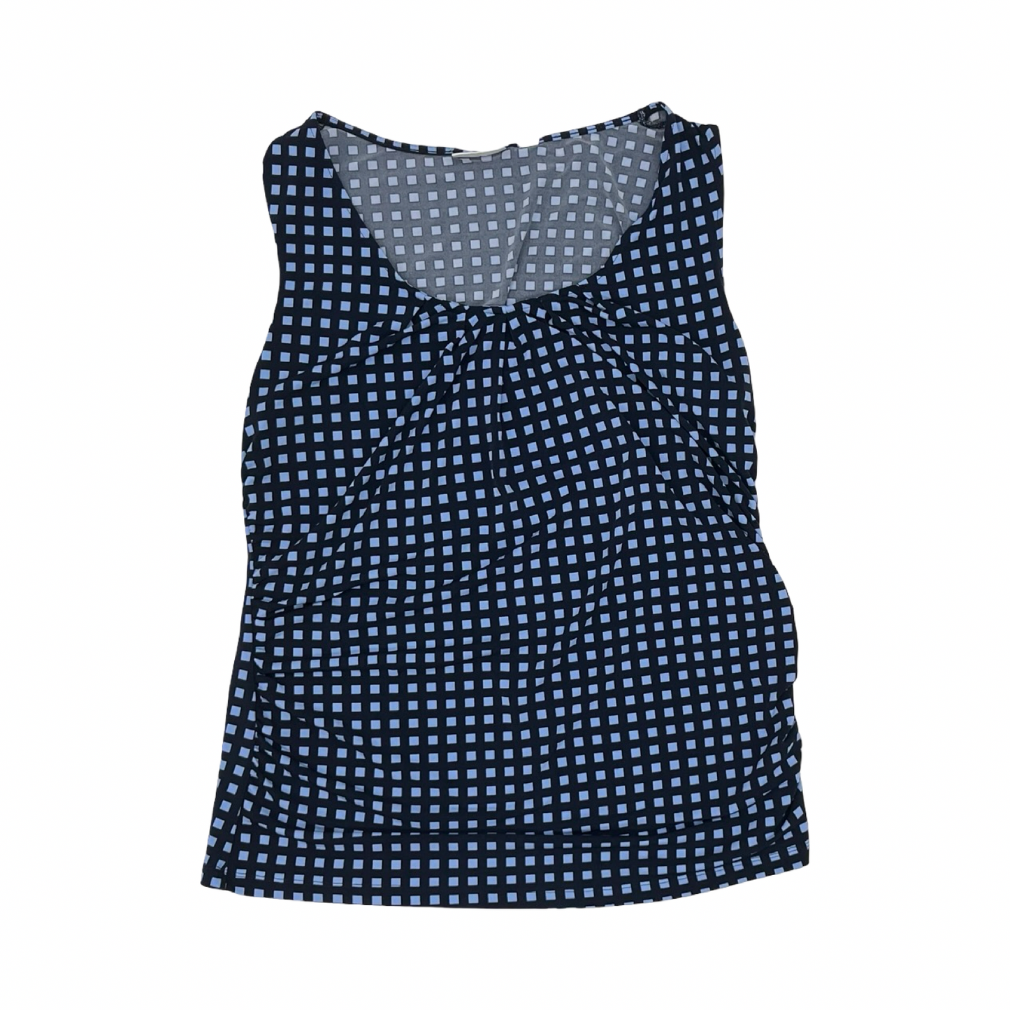 Blouse Sleeveless By New York And Co In Blue, Size:Xl