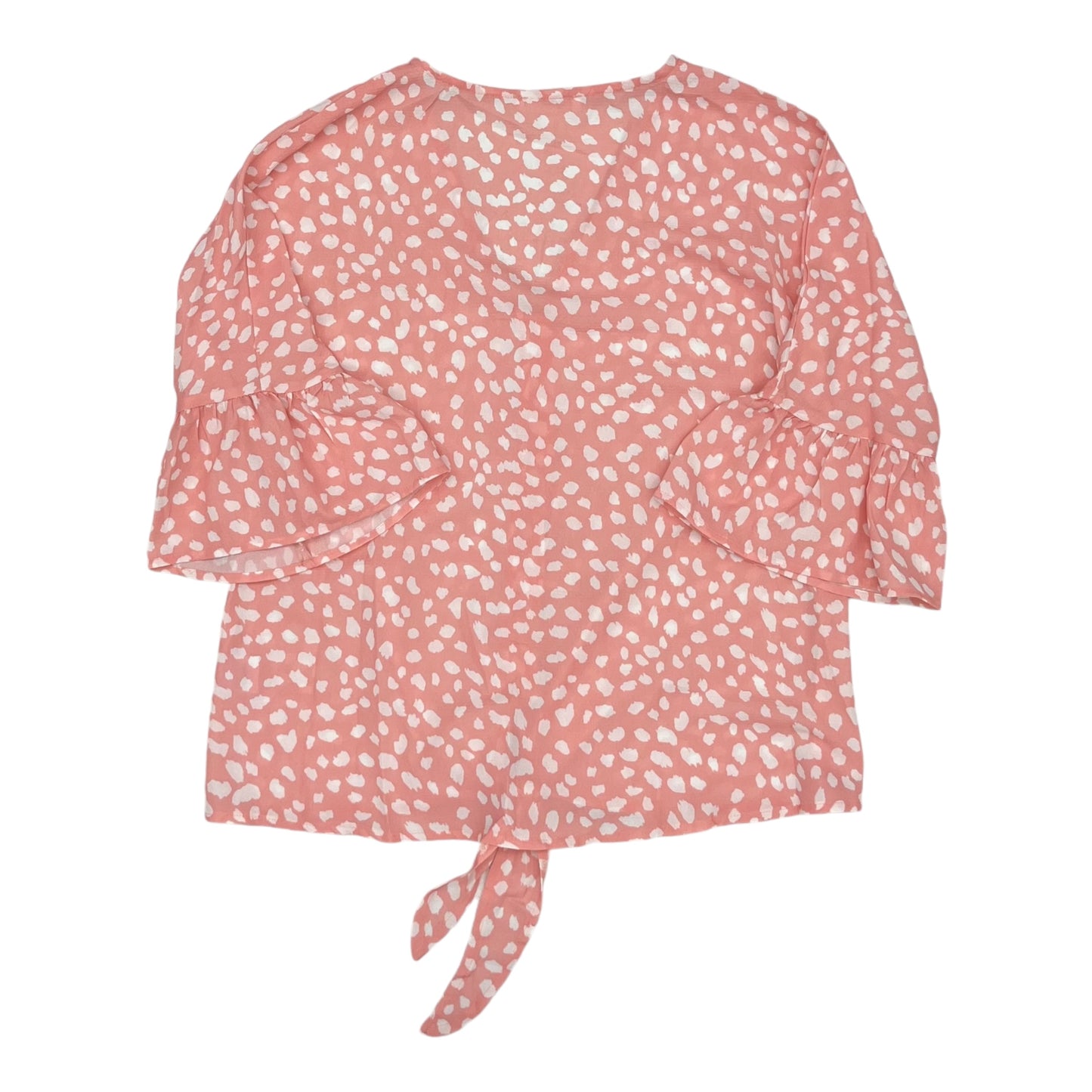 Blouse Ls By Clothes Mentor In Pink, Size:M