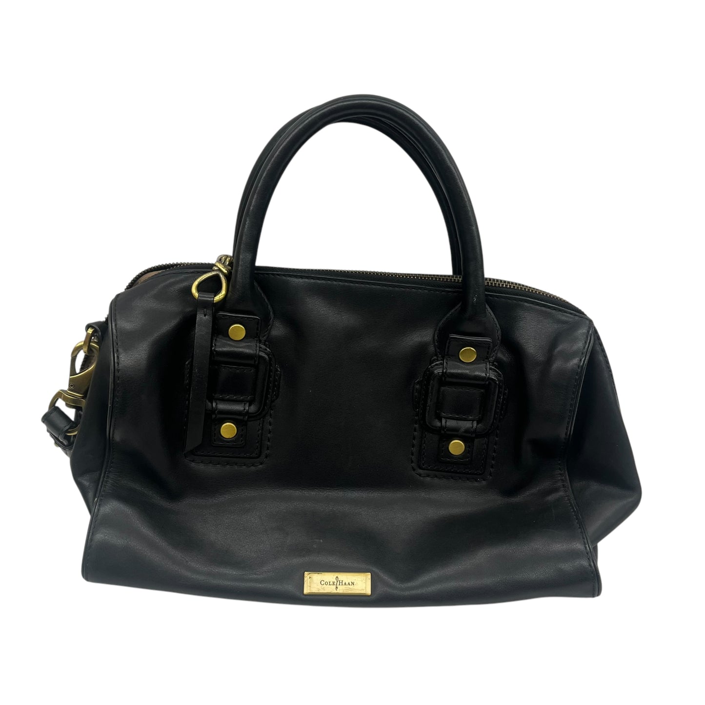 Handbag By Cole-Haan In Black, Size:Medium