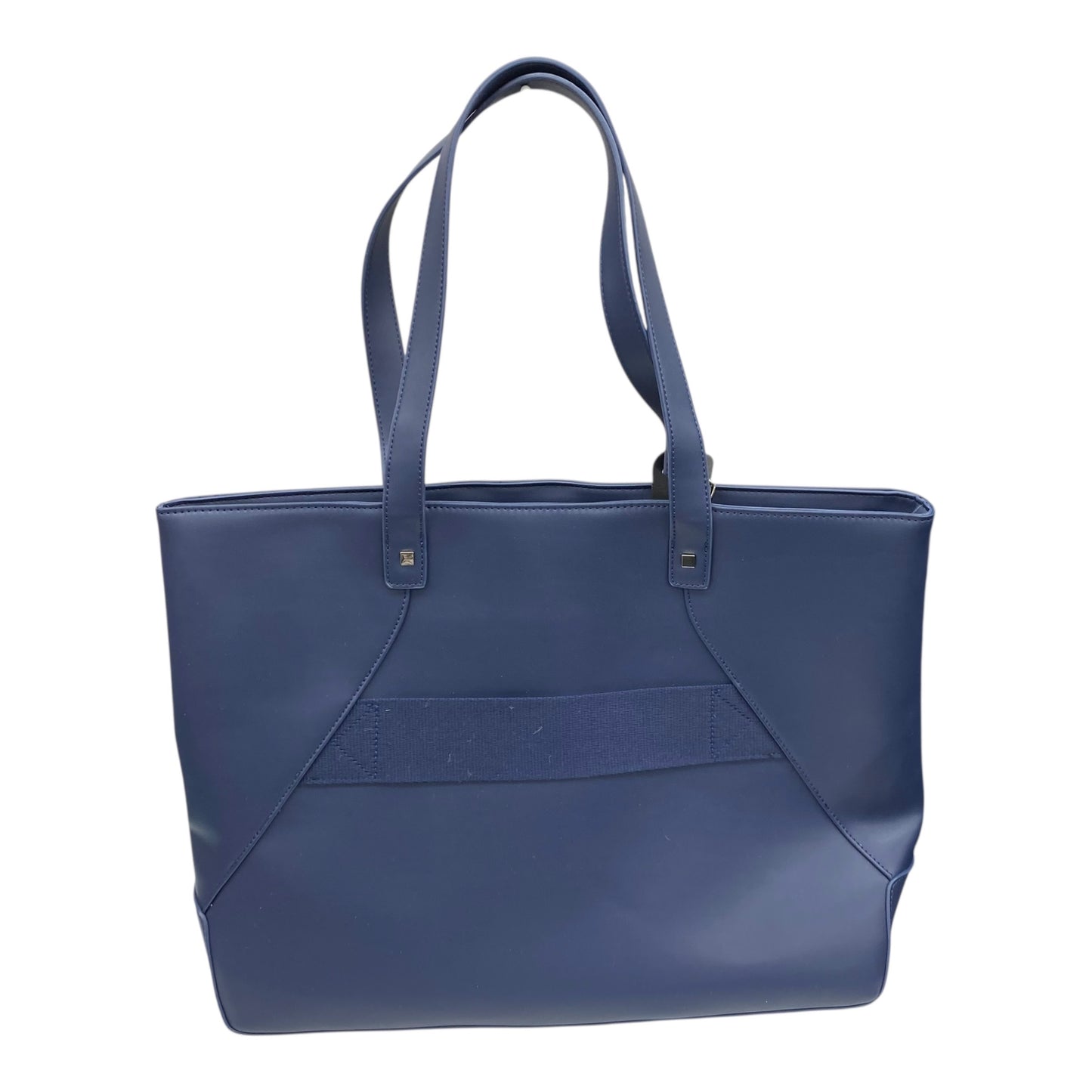 Tote By Clothes Mentor In Navy, Size:Large