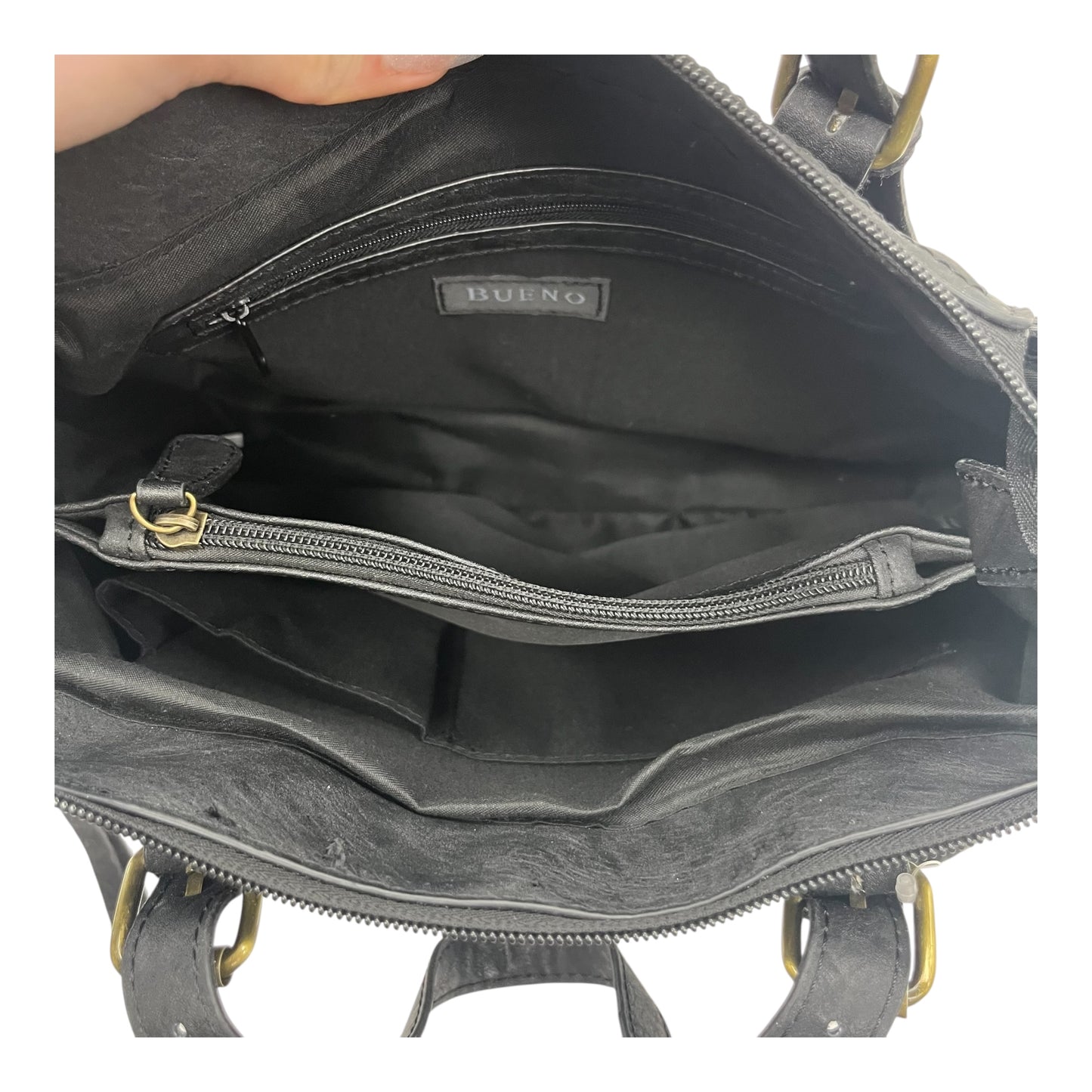 Handbag By Bueno In Black, Size:Medium