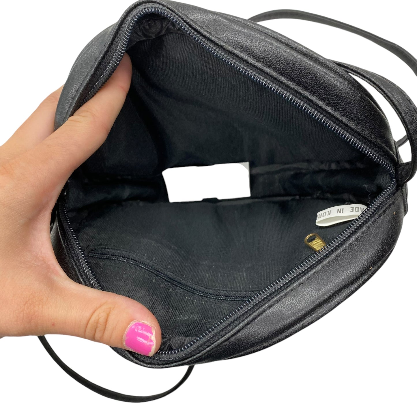 BLACK CROSSBODY by CLOTHES MENTOR Size:SMALL