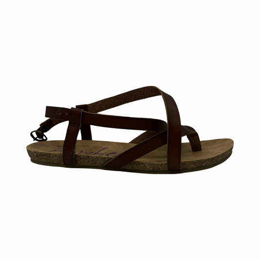 Sandals Flats By Blowfish In Brown, Size:8
