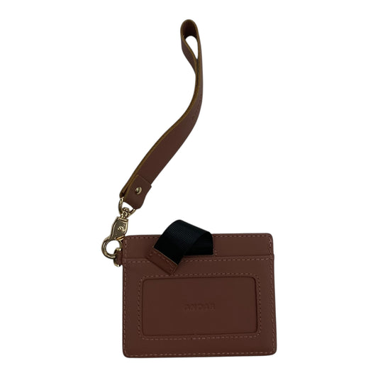 Wristlet By Clothes Mentor In Brown, Size:Small