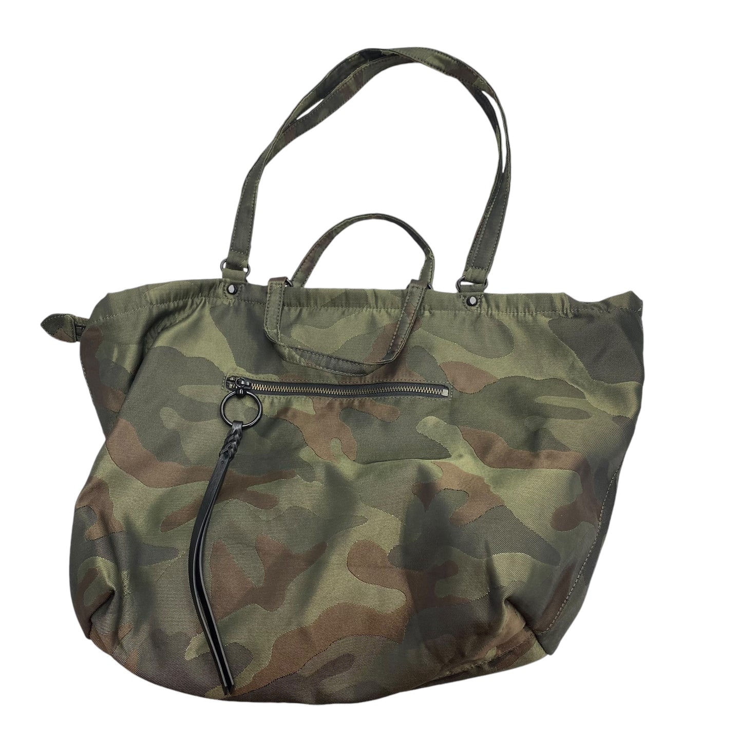 Tote Designer By Rebecca Minkoff In Camouflage Print, Size:Large