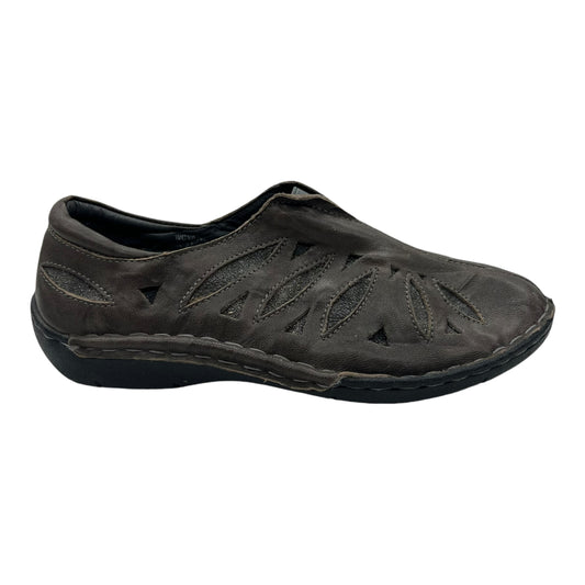 Shoes Flats By Clothes Mentor In Brown, Size:7.5