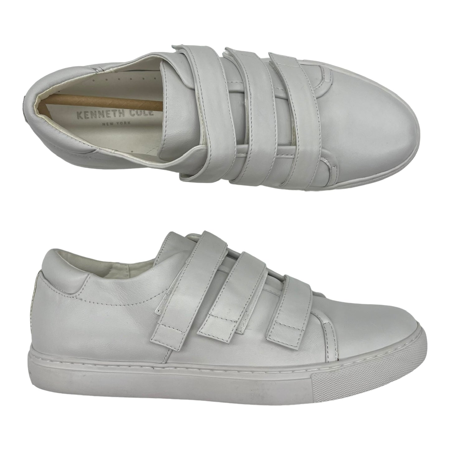 WHITE SHOES SNEAKERS by KENNETH COLE Size:9.5