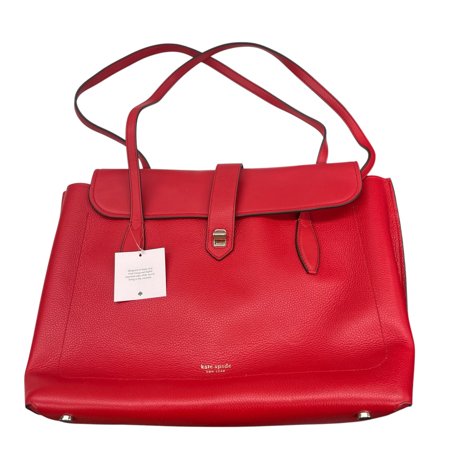 Handbag Designer By Kate Spade In Red, Size:Large