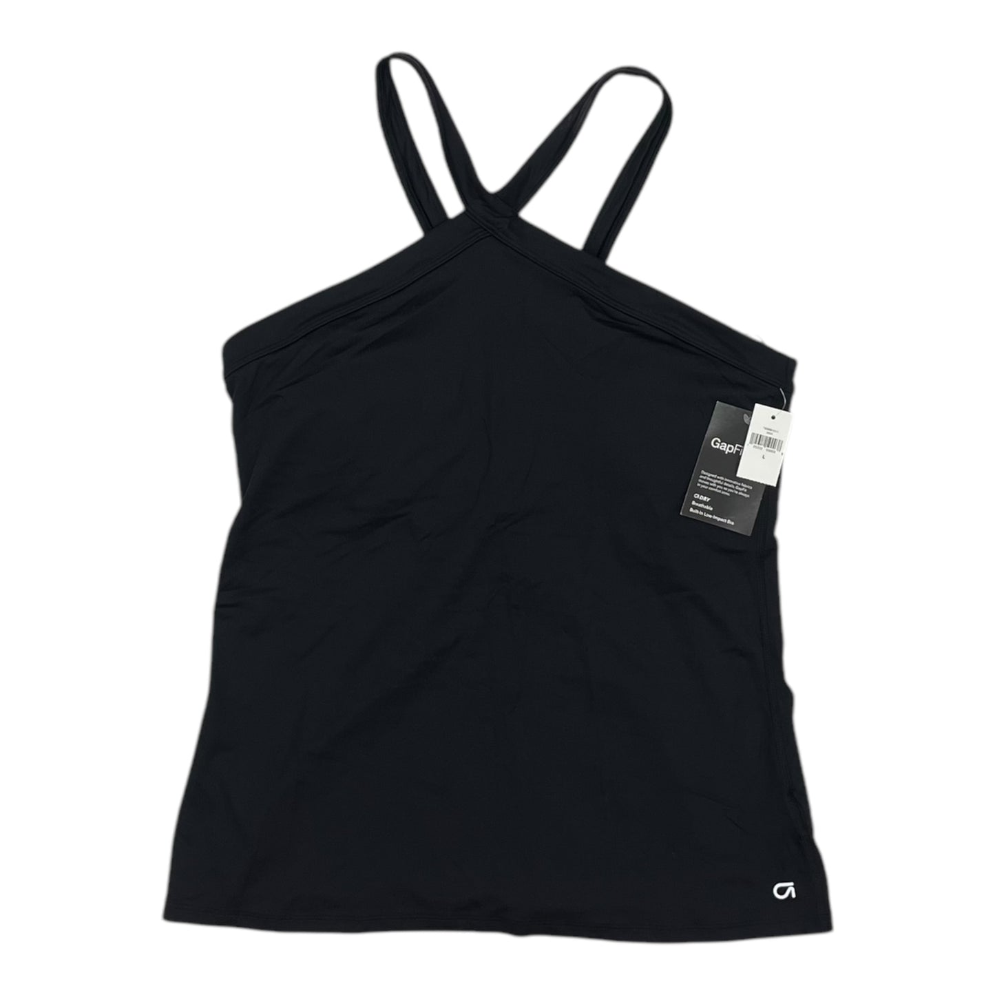 Athletic Tank Top By Gapfit In Black, Size:L