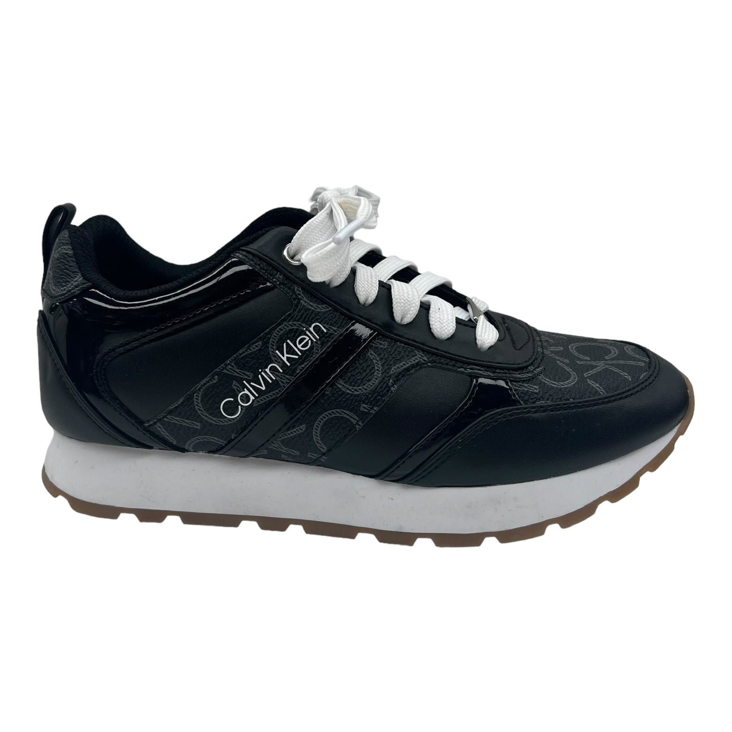 BLACK SHOES SNEAKERS by CALVIN KLEIN Size:7