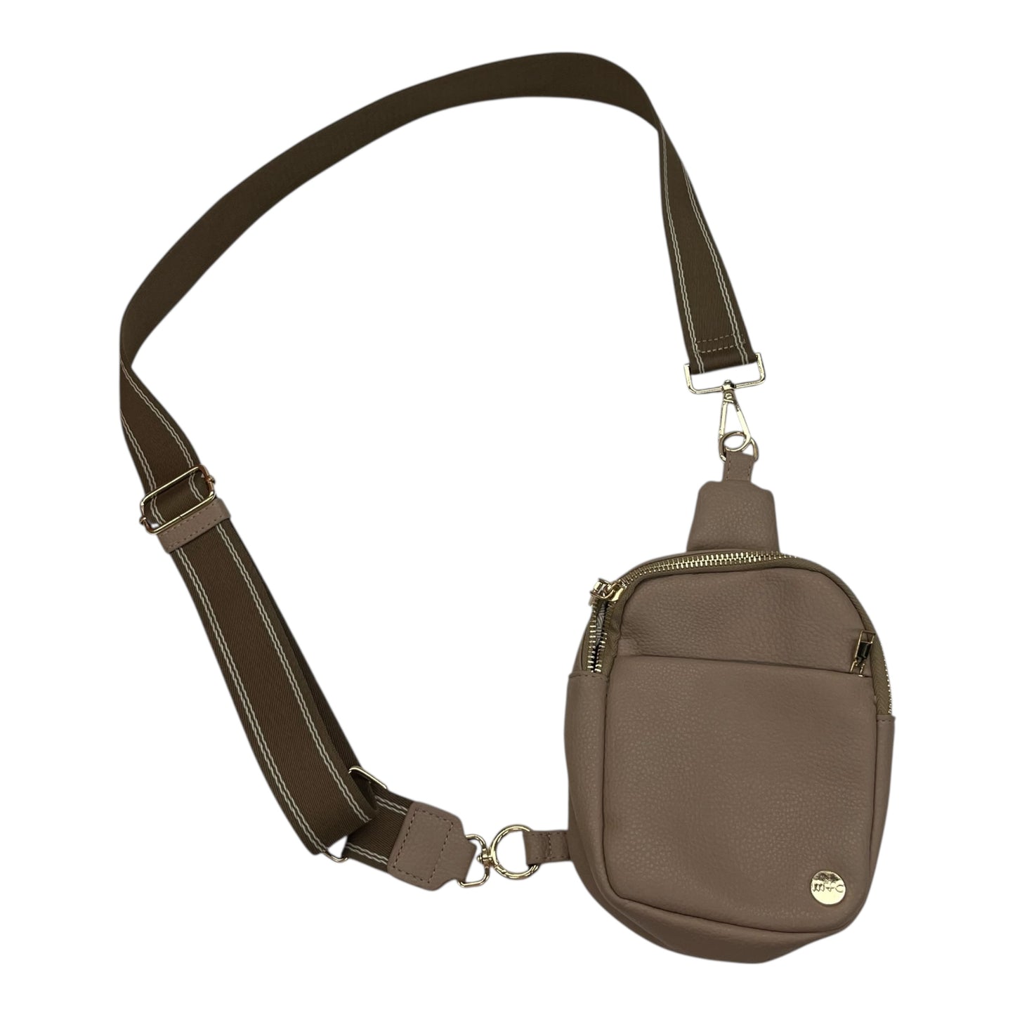 Crossbody By Modern Lux In Tan, Size:Small