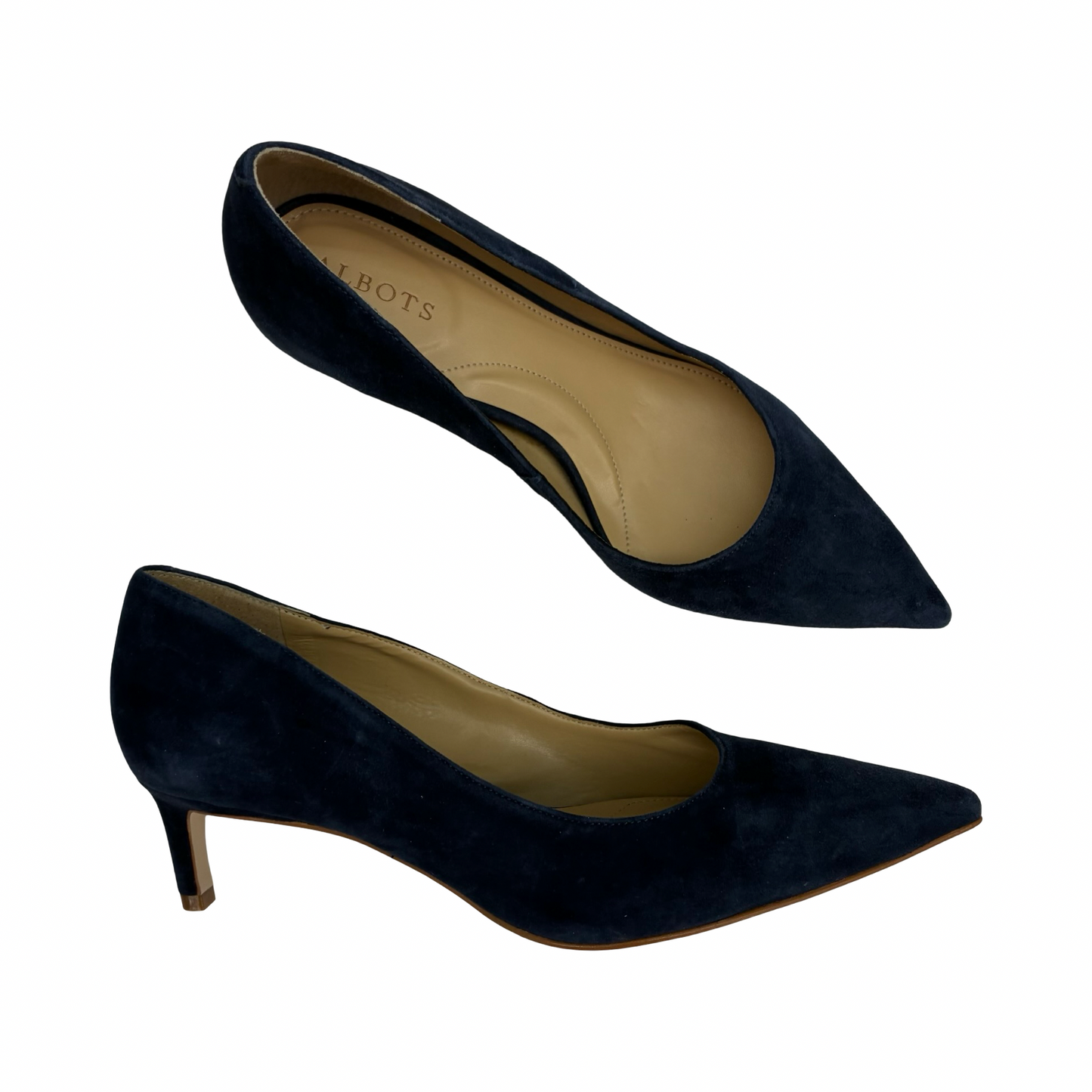 Shoes Heels Kitten By Talbots In Navy, Size:8.5