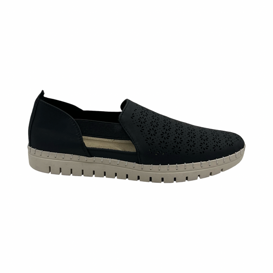 Shoes Flats By Cme In Black, Size:8