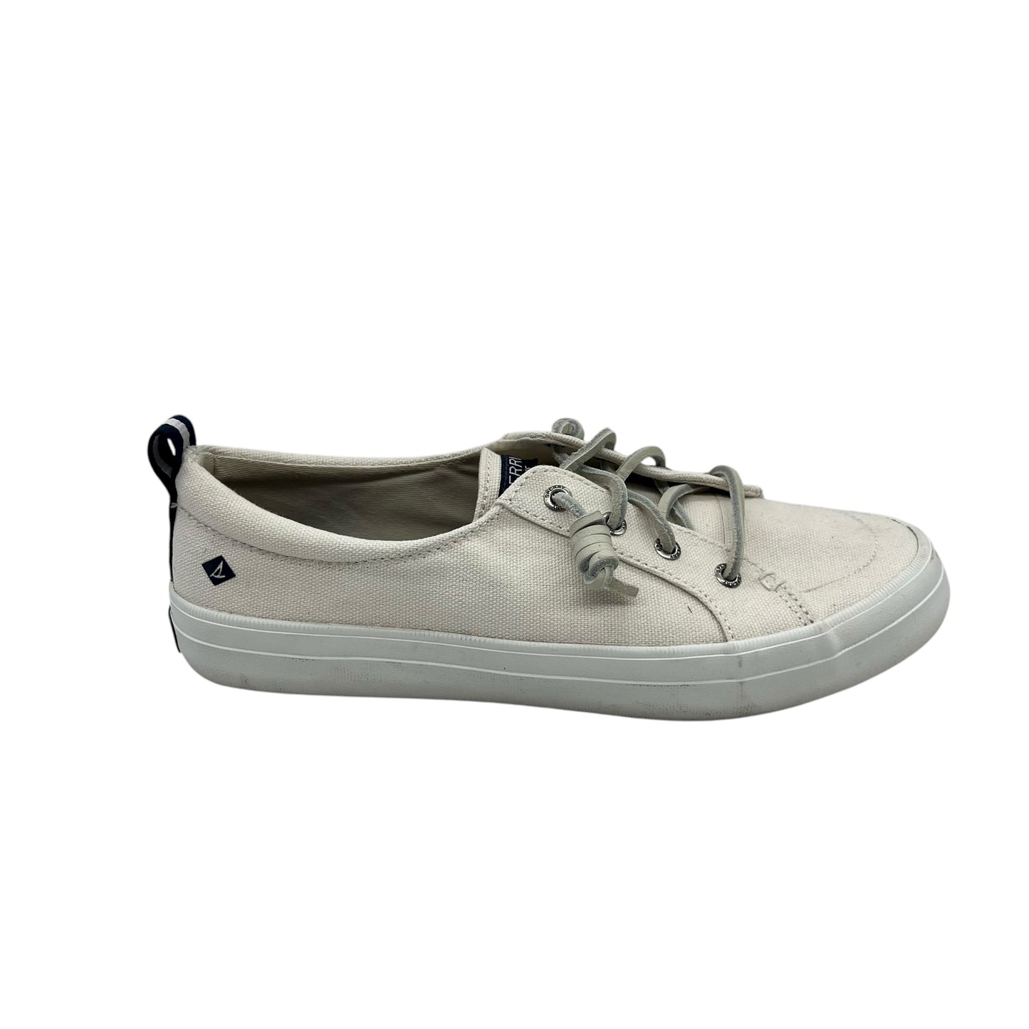 Shoes Sneakers By Sperry In Cream, Size:8