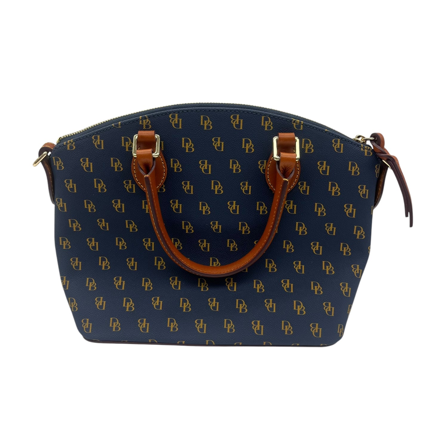 Handbag Designer By Dooney And Bourke In Blue, Size:Medium