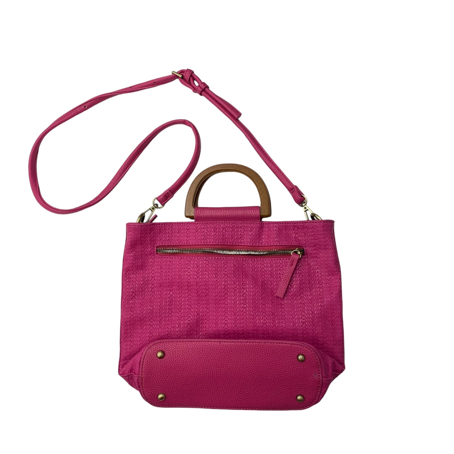 Handbag By Joy Susan In Pink, Size:Medium