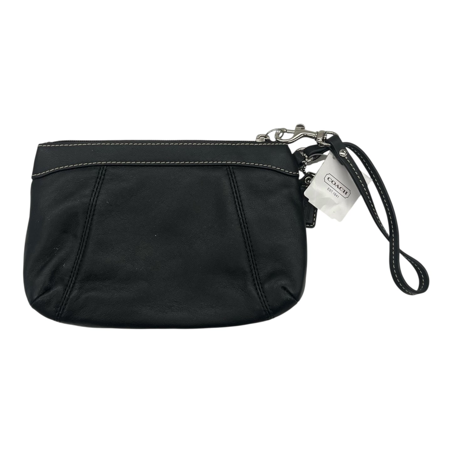 Wristlet Designer By Coach In Black, Size:Medium
