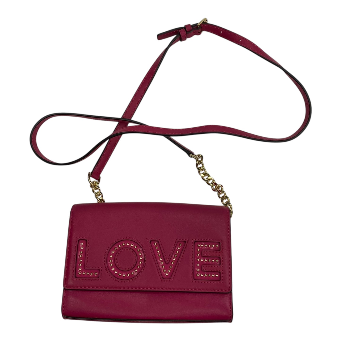 Crossbody Designer By Michael Kors In Pink, Size:Medium