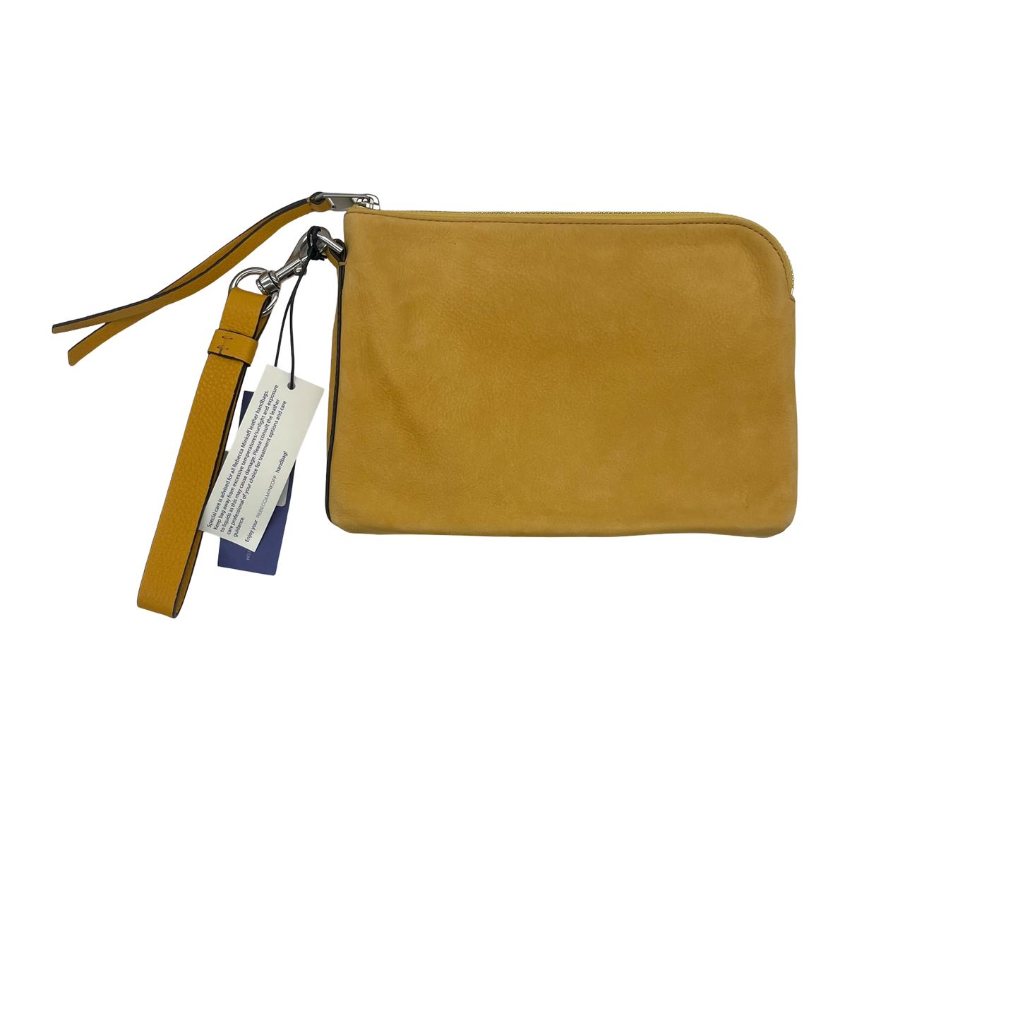 Wristlet Designer By Rebecca Minkoff In Yellow, Size:Large