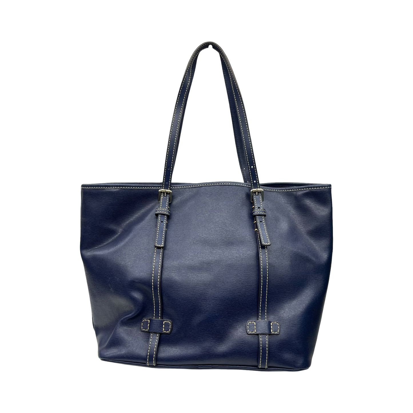 Handbag Designer By Dooney And Bourke In Navy, Size:Large