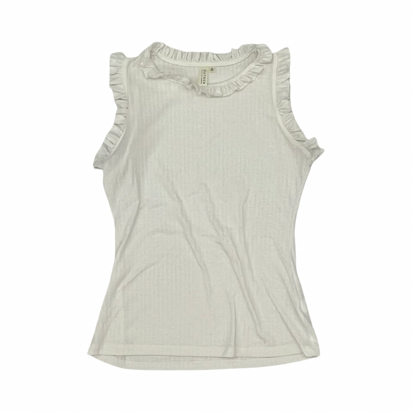Blouse Sleeveless By Hayden La In Cream, Size:S