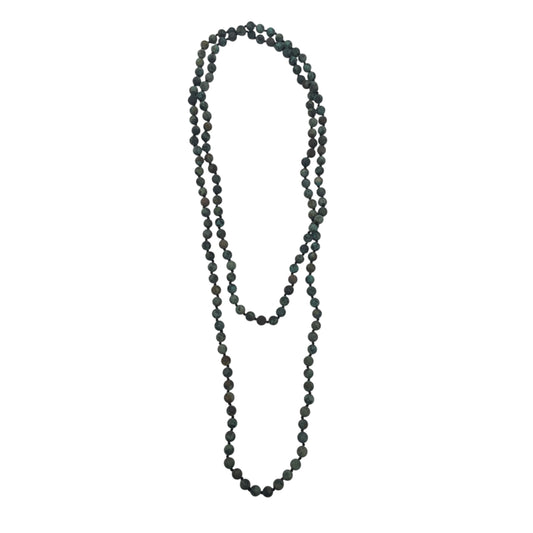 Necklace Layered By Clothes Mentor In Green