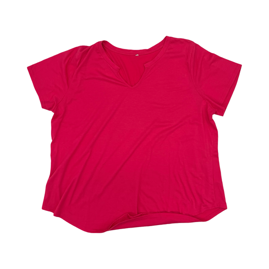 Top Ss By Cmf In Pink, Size:4X