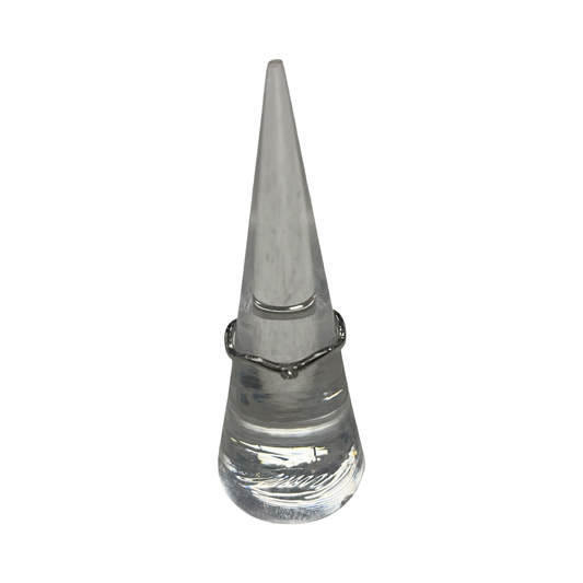 Ring Stackable By Clothes Mentor In Silver, Size:6.5