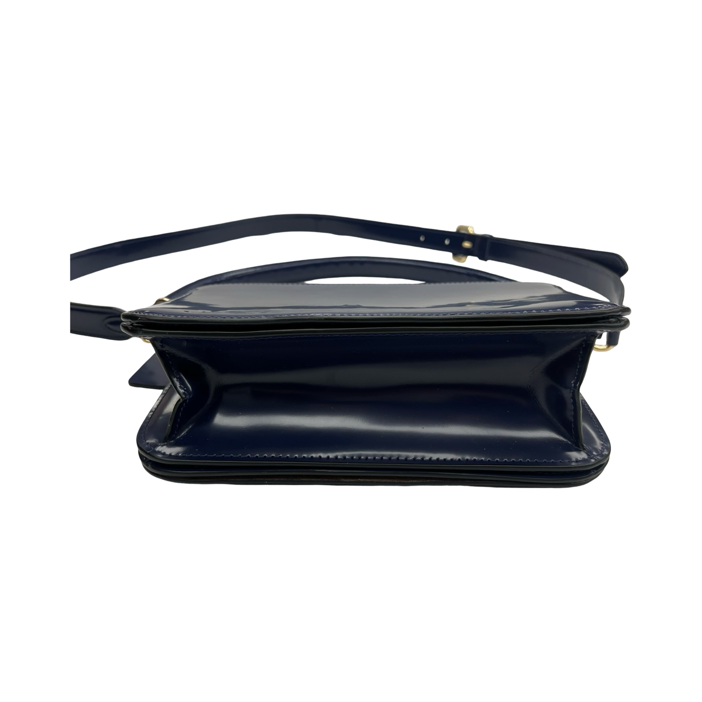 Crossbody Designer By Coach In Navy, Size:Medium