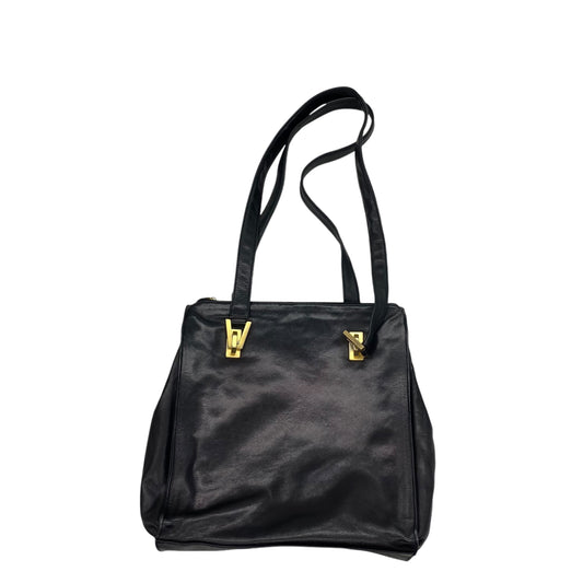 Handbag By Perlina In Black, Size:Medium