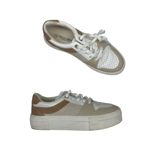 Shoes Sneakers Platform By Falls Creek In Tan, Size:7