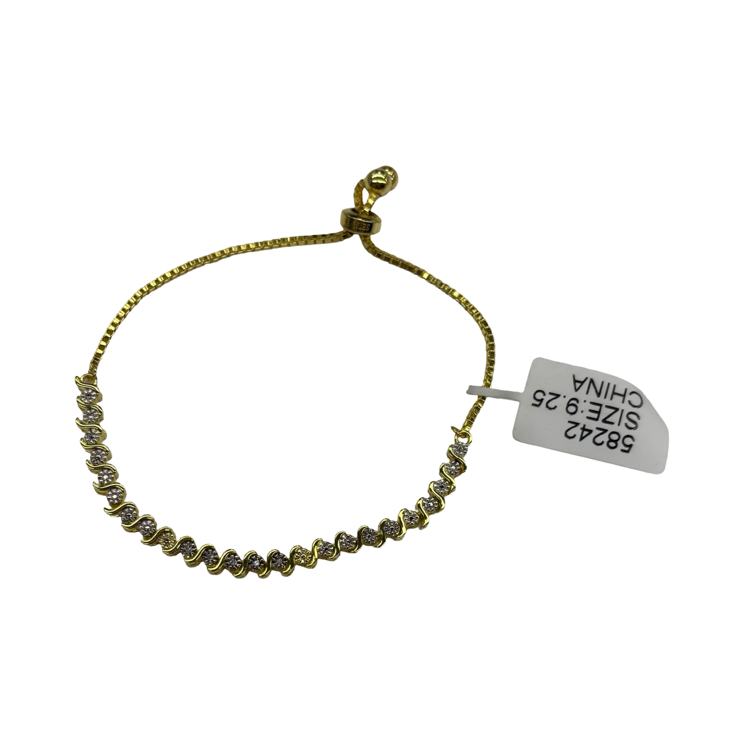 Bracelet Chain By Clothes Mentor In Gold