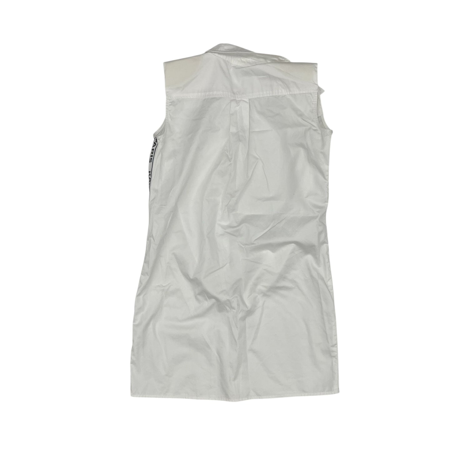 Dress Designer By Karl Lagerfeld In White, Size:8