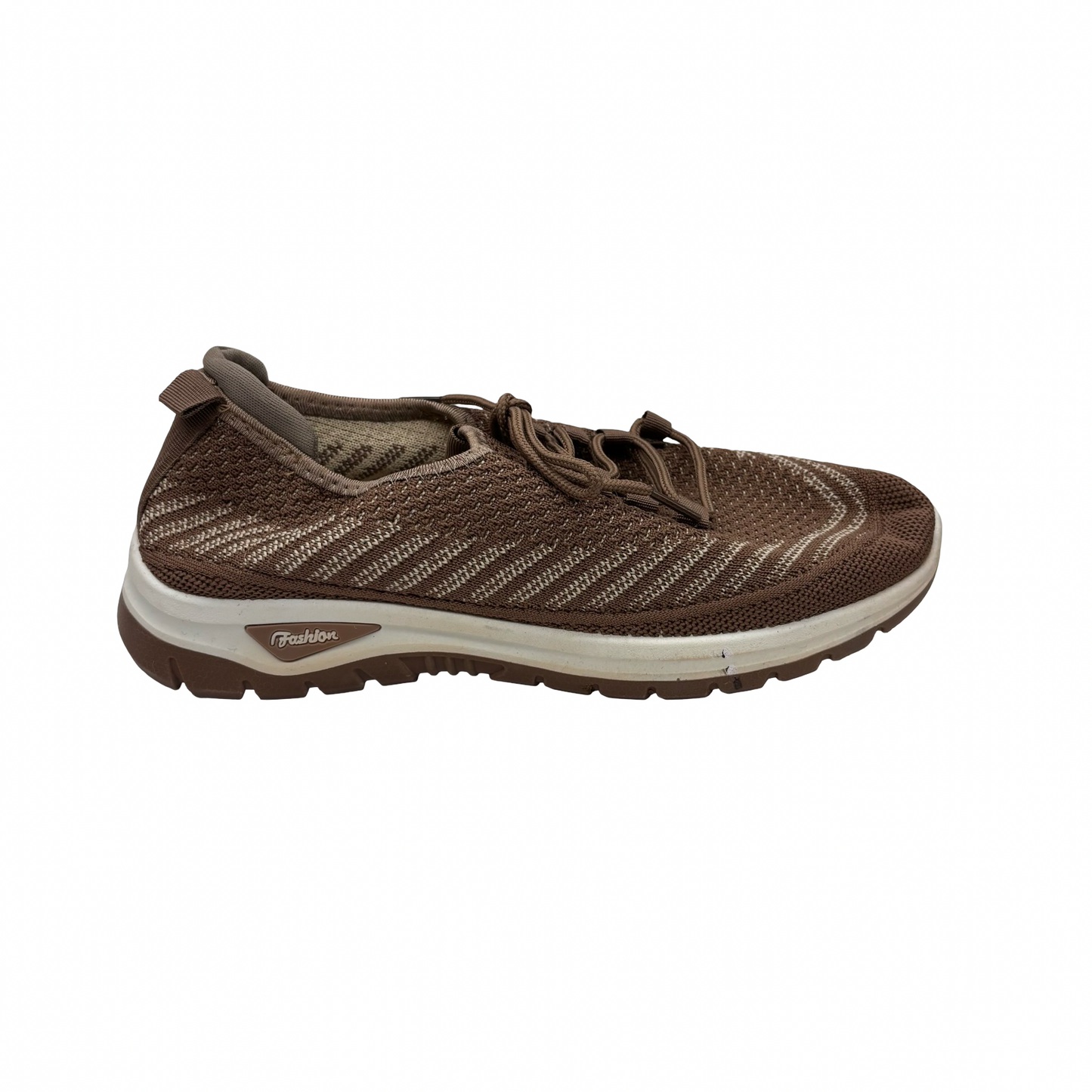 Shoes Sneakers By Clothes Mentor In Tan, Size:12.5