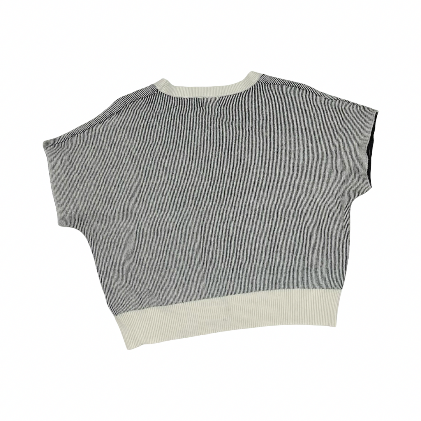 Sweater Ss By Dreamers In Black & White, Size:S