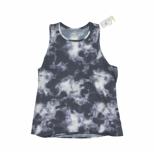 Athletic Tank Top By Old Navy In Grey & White, Size:2X