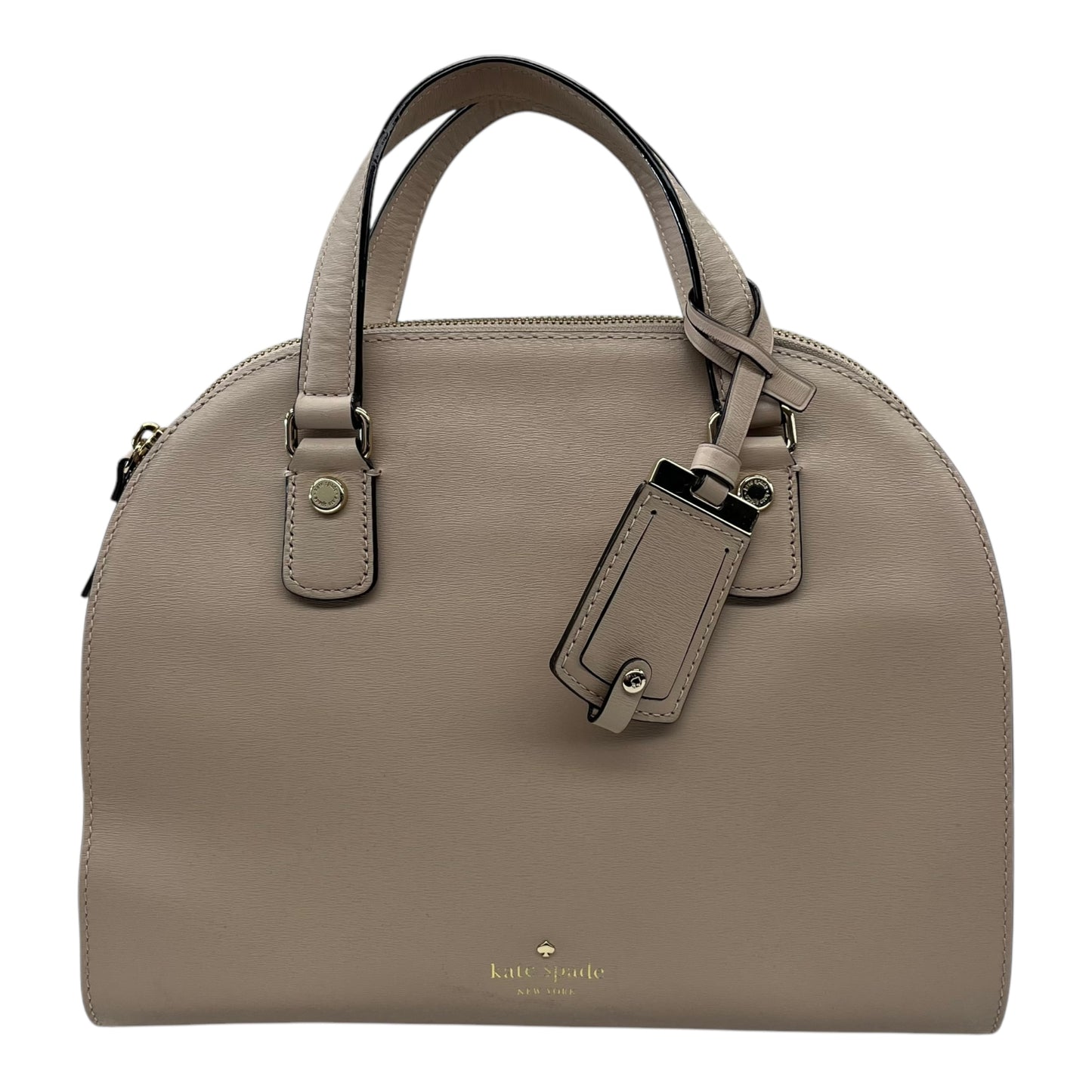Handbag Designer By Kate Spade In Tan, Size:Medium