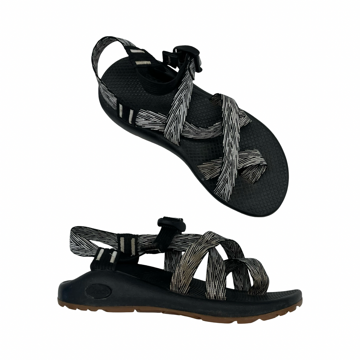 Sandals Sport By Chacos In Black & Cream, Size:7