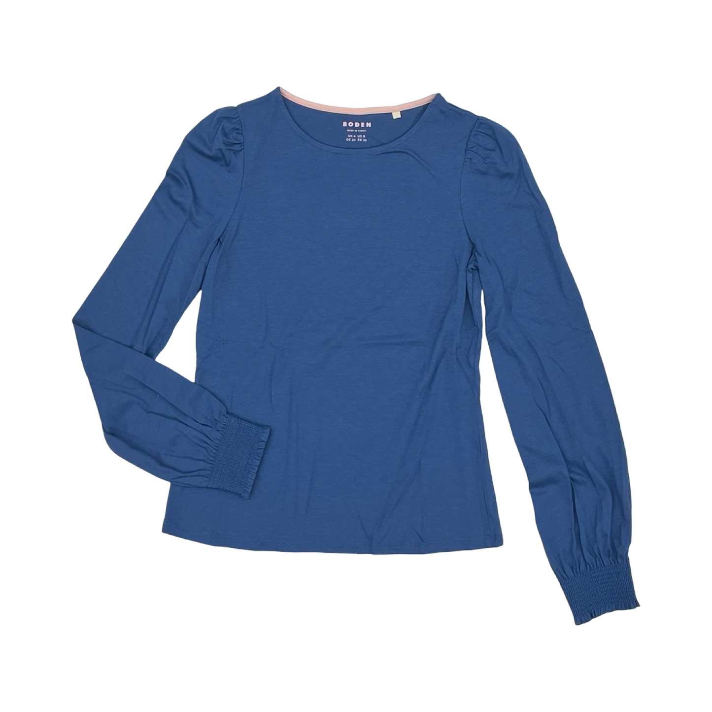 Top Ls By Boden In Blue, Size:Xs