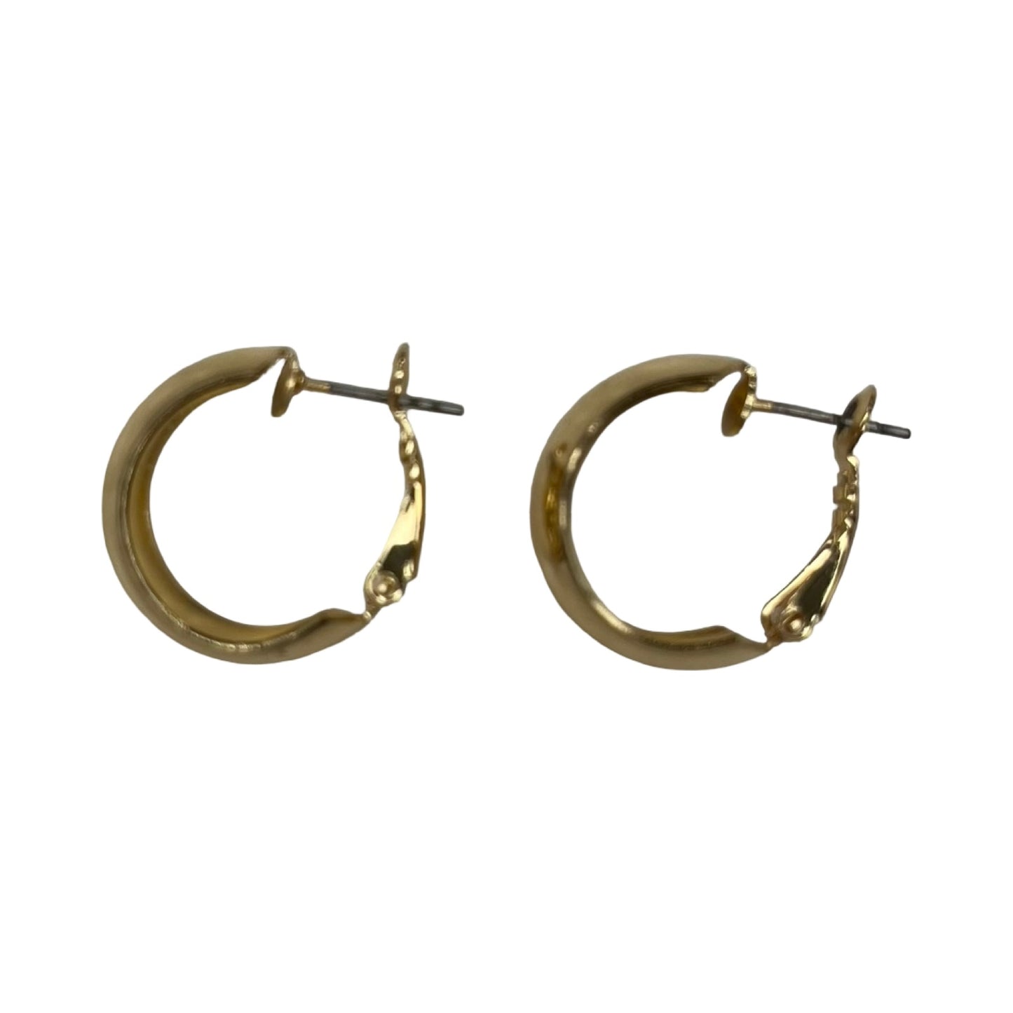 Earrings Hoop By Clothes Mentor In Gold